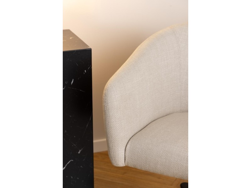 Fotel Ramsey obrotowy beżowy Basel 24 - ACTONA